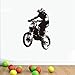 Produktbild Mddjj Dirt Bike Rider Wandaufkleber Selbstklebende Kinder Motocross Motorrad Aufkleber Vinyl Removable Home 58X87Cm Wohnzimmer Dekoration Kinderzimmer
