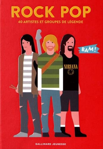 Book's Cover ofRock pop 40 artistes et groupes de légende