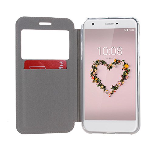 BeCool   - Funda carcasa tipo Libro con funci  n soporte sin solapa para ZTE Blade A512  Protege y se adapta a la perfecci  n a tu Smartphone con ventana S-View con la que podr  s ver todas tus notificaciones  Mu  eco de jengibre