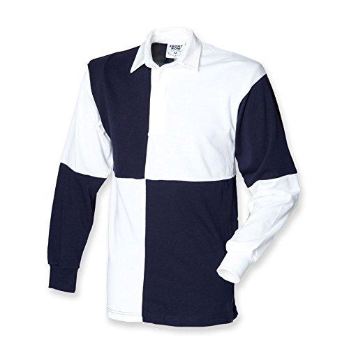 Men's Long Sleeve Quartered Rugby Shirt