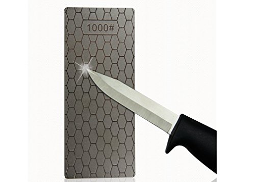 Sharp Mx Professional Waben-Design Diamant-Schleifstein Schleifstein Kantenschärfen Stein Küchenmesser Schärfer Werkzeug 1000 # Grit - 6