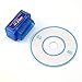 Produktbild Dynamovolition Super Mini ELM327 OBD2 II Drahtlose Bluetooth Auto Auto Diagnoseschnittstelle Scanner Werkzeug Blau Tragbare ABS Kunststoff Werkzeug