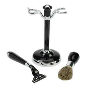 Fantasia Shaving Set, Black/Silver Number 81012 - Image 2