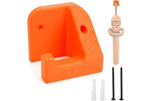 ELECTRAPICK Halterung passend für STIHL HSA Akku Heckenschere, Gerätehalterung für Stihl Zubehör Motorsägenhalter, Wandhalterung Motorsägenhalter (Orange)
