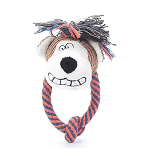 Emily Pets Cotton Fetch Toy, Chew Toy, Plush Toy, Squeaky Toy for Dog