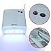 Elite99 Nail Polish Dryer Fast Drying UV LED Gel Nail Polish for Home or Professional Use Sliding Tray Built-in 4 x 9W Bulbs 36W White UV Nail Lamp UK Plug with 120 second Timer + Free Gift (Top & Base Coat)