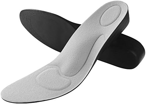 SOUMIT Taller Insoles - Comfortable PU Foam Height Increase Insoles, Heel Lift Cushion Boot Insert Pads for Strengthen Your Self-confidence (Men & Women, Add 3.5CM)