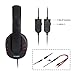 Produktbild Swiftswan Universal Laptop Computer Stereo PC Gaming Stirnband Kopfhörer Headset Mic Kopfhörer mit Mikrofon 3,5 mm verdrahtet