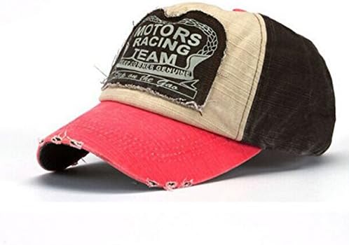 Vintage Style Washed Cotton Trucker Hat Outdoor Sport Metal clasp Baseball Cap Multi Colors (10)