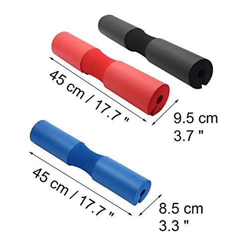 Latinaric Sport Fitness Hals Schulter Nackenpolster Nackenschutz für Langhantelstange - 4