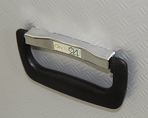 Alukoffer – Optik Aufbewahrungskoffer Vago L in Aluminium-Optik silber 60 Liter - 7