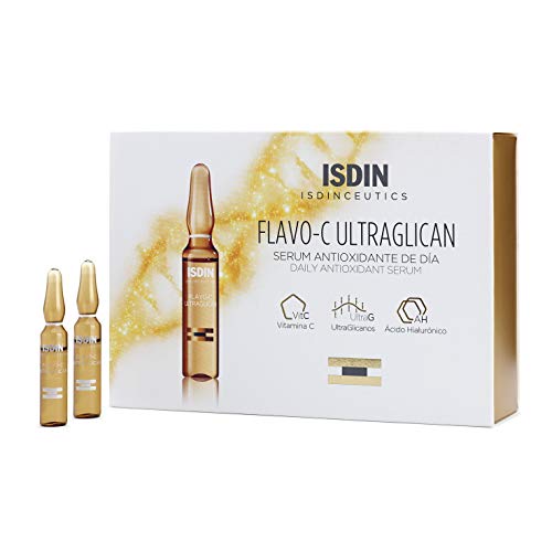 ISDIN Isdinceutics Serum Facial Antioxidante de Día Flavo-C Ultraglican (30 Ampoules)