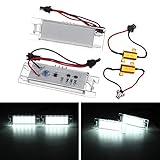 18LEDs, muy brillante, bajo consumo de energía.
