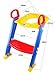 Baby Toddler Ladder Step Potty Training Toilet Seat / Potty train ladder Toilet seat/Foldable Toilet Training Ladder Space Saving/ Gripper Handles For Stability And Confidence.