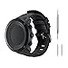 Price comparison product image SUPORE Ambit3 Vertical & Spartan Sport Wrist HR Watch Band, Replacement Silicone Strap for Suunto Traverse Alpha / Suunto Ambit3 Vertical / Suunto Spartan Sport Wrist HR, Fits 5.51"-9.06" Wrist