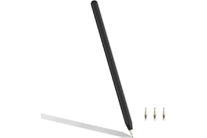 KEEPRO Pencil 2. Generation für iPad, Magnetisches Kabellos Laden Neigung Sensitivität Palm Rejection Active Pen für Apple iPad Pro 11" 4/3/2/1, 12,9" 6/5/4/3, iPad Air 4/5, iPad Mini 6-Schwarz