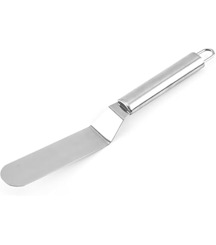 Joeji's Kitchen 3 stuks schuine taart spatel set - ijsspatel roestvrij staal paletmes, taart decoreren spatel voor glazuur taart, cupcakes en gebak