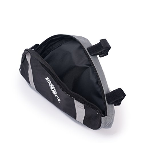 BTR-Fahrradtasche für das Rahmendreieck – Wasserfest mit Reflektorstreifen für optimale Sichtbarkeit - 2