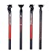 Price comparison product image ELITA ONE Carbon Fiber Seatposts Road bike Mountain bike Seat Post UD black 27.2/31.6×400mm (red, Ø27.2 * 400mm)