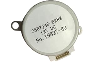Gfpql WYanHua-Électrique MP35EAZ Moteur de climatisation, 1 2V DC Air conditionné Stepper Motor 3 5BYJ46-828W Flap Swing 3sb40604 Mini Précision (Shaft Diameter : 35BYJ46 828W)