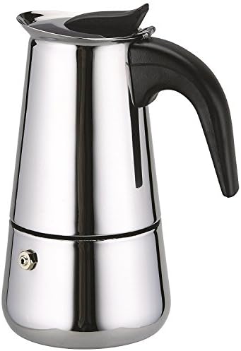 Happy Friends - Coffe Maker Espresso - Italian Style - Stainless Steel - 6 Cups