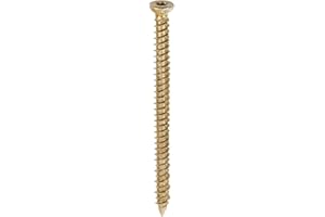 TIMCO ZYP Multi-Fix Concrete Screw - 7.5 x 100 - Yellow - Box of 100