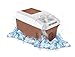 Produktbild STEAM PANDA Auto Kühlschrank tragbare Gefriertruhe 15L 12V / 24V / 220V LKW, Auto, Kühlung/Heizung 42-60W (braun) 27,6 * 18,5 * 23,2 cm