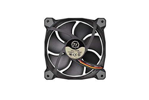 Thermaltake Riing 12 LED - Pack de 3 Ventiladores  Color Negro