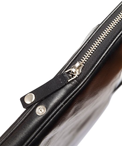 dbramante1928 Silkeborg Hochwertige Elegante Ledertasche Laptop-Tasche für Laptops und Apple MacBooks bis 15″ – Schwarz - 3