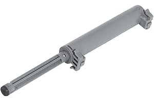 Gedotec Einzugs-Dämpfer per Häfele & Kesseböhmer Dispensa V,VV,VVS,Vvl,Vvd Apothekerauszug | Armadio Riduzione Piena Estensione | Plastica Grigio Chiaro | 1 Pezzo - Soft-Stopp Ammortizzatore Retrofit