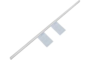 Danieli Store | Soporte para Pedidos de 70 a 150 cm para Restaurantes | Barra Porta Pedidos de Aluminio | Barra de Pared con Adhesivo