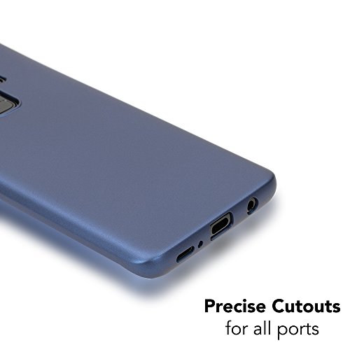 Samsung Galaxy S9 Plus HÃ¼lle HandyhÃ¼lle von NALIA, DÃ¼nnes Hard-Case SchutzhÃ¼lle Matt, Ultra-Slim Cover Etui Handy-Tasche, Ultra-Slim Smart-Phone Backcover Skin Bumper fÃ¼r Samsung S9+, Farbe:Blau