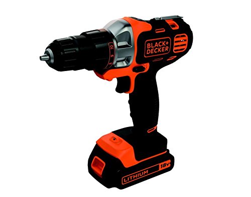 Black+Decker 18V Akku-Multifunktionswerkzeug Multievo, Multifunktionsmaschine, Starter-Set inkl. Bohrschrauberkopf, 2x 1.5Ah Li-Ion Akku, Ladegerät, Koffer, LED-Leuchte, Softgriff, MT218KB - 4