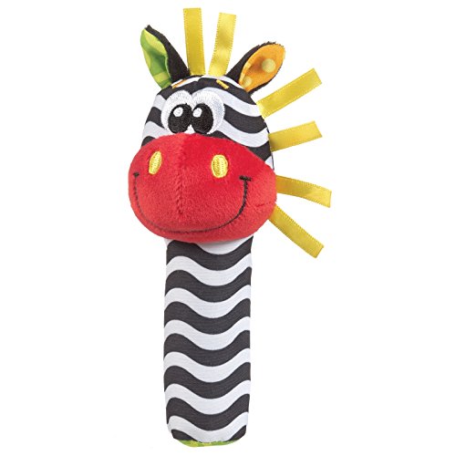 Preisvergleich Produktbild Playgro 40116 - Greifquietsche Zebra, Bunt