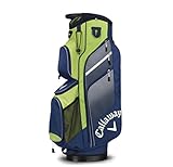 bolsa de golf callaway big bertha Peso de 7 Callaway CG CT Chev ORG Bolsa para Carro de Golf, Unisex Adulto, Azul Marino/Verde/Plata, Talla Única