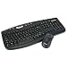 Produktbild Microsoft Wireless Optical Desktop 2000 RF Wireless Schwarz - Tastaturen (RF Wireless, Schwarz, Maus enthalten)