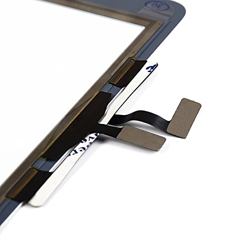 LL TRADER Zubehör Für iPad Air 1st Generation (iPad 5) Touchscreen Digitizer Glaslinse mit Flexkabel und Werkzeug Weiß Ersatz - 4
