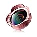 Price comparison product image Wide Angle Lens For Phone,2 In 1 5K 0.45X Super Wide Angle Lens + 20X Macro Lens Clip-On HD Cell Phone Camera Lens For 7/7 Plus/6/6S Plus/SE, LG, HTC, Huawei, Samsung And Other Smartphone,ROSEGOLD