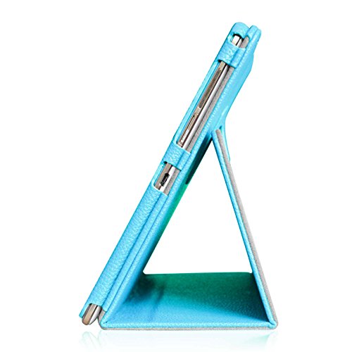 Fintie Samsung Galaxy Tab S 10.5 Hülle Case – Slim Fit Folio Kunstleder Schutzhülle Cover Tasche mit Ständerfunktion für Samsung Galaxy Tab S T800 T805 (10,5 Zoll) Tablet (mit Auto Schlaf / Wach Funktion), Blau - 4