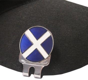 Sherpashaw Golf Cap Clip - Scotland Flag