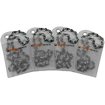 4x Sägenspezi Sägeketten 30cm – Vollmeißel 3/8" 1,1mm 44TG, Kompatibel Mit Stihl MS170, MS180, MS211 U.v.m.