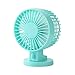 Happy-top USB Powered 2-Mode Speed Adjustable Double Blades Mini Desk Fan Portable Ultra-Quiet Cooling Fan for PC Laptop Notebook (Blue) RS.1436.00