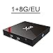 Produktbild Rikey X96W S905W Mini Smart TV Box HD Netzwerk Player Android 7.1 1G + 8G / 2G + 16G 4 Karat HD Network Player Set Top Box