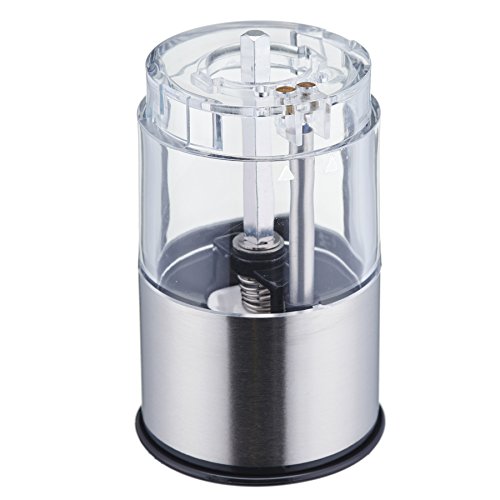 CO-Z Küche Edelstahl elektrische beleuchtete Salz und Pfeffermühle - 5