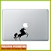 Produktbild "Einhorn " Aufkleber Sticker für Macbook Air 11 13, Macbook skin 13, 15, 17 Zoll inch Apple Notebook Aufkleber ohne Hintergrund Tattoo Vinyl PEGATINA Apple Mac Hintergrund