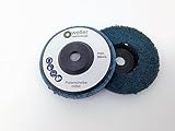  1 x Disco pulidor Pulido Fieltro Medio Para Bosch GWS 10,8 10 8 12 V 12 76 Accesorios Acero Inoxidable Acero Amoladora de ángulo de batería Würth Berner BTI Parkside pwsa