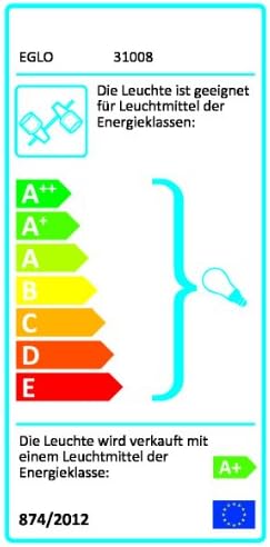 Eglo31008 BIMEDA Ceiling Light in Black and Chrome