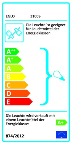 Eglo31008 BIMEDA Ceiling Light in Black and Chrome