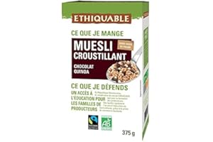 ETHIQUABLE Muesli Croustillant Chocolat Quinoa