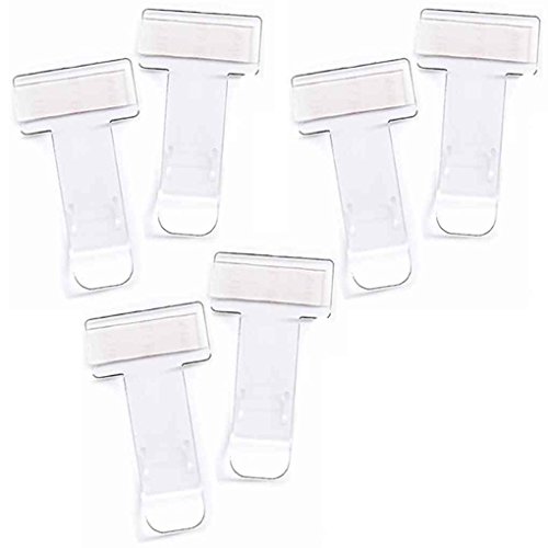 6pcs de coches aparcamiento de autobús garaje de entradas clip de papel clip pass soporte del sujetador